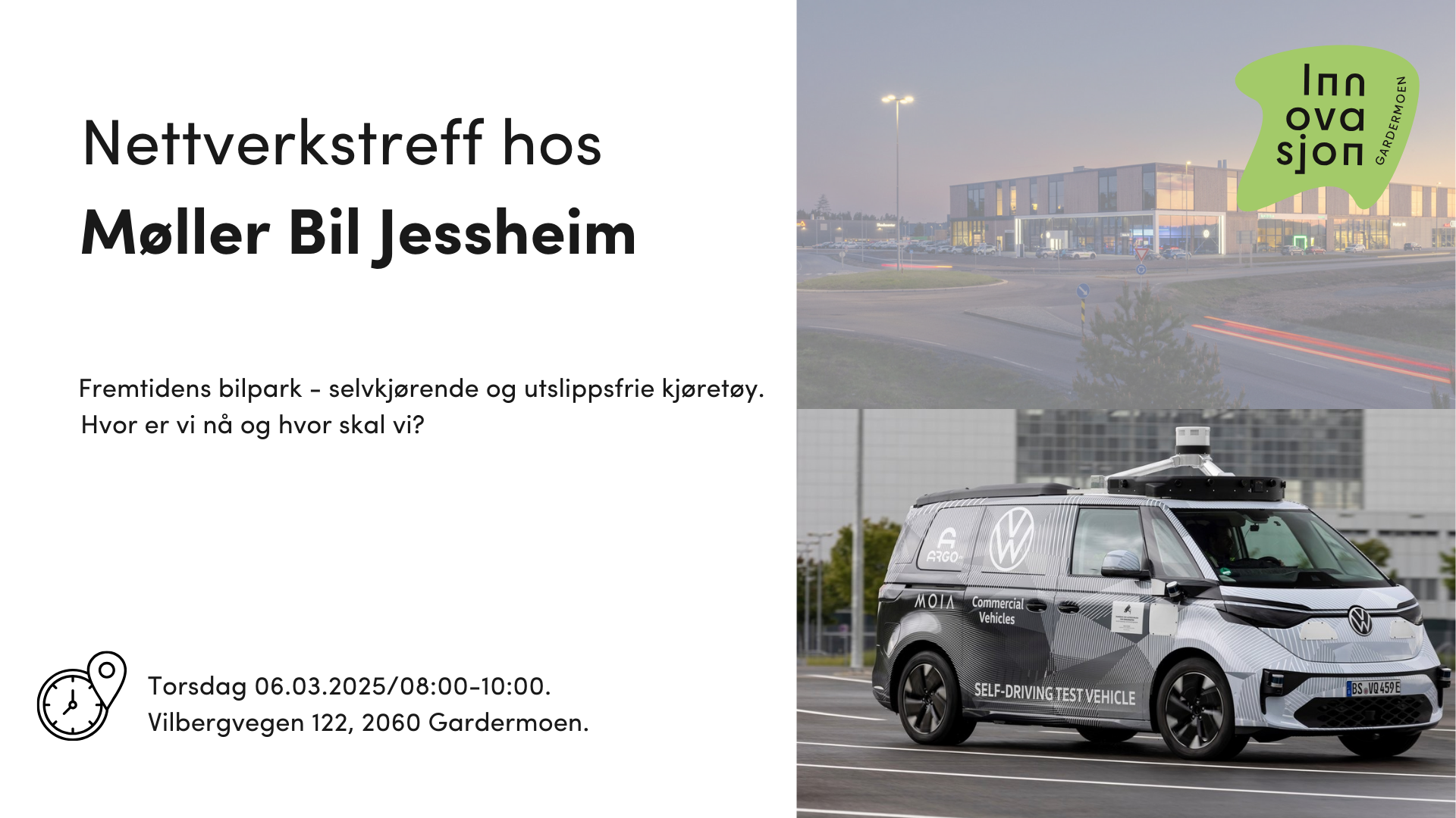Nettverkstreff hos Møller Bil Jessheim